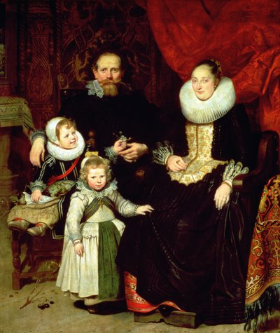 Portrait of the Artist with His Family by Cornelis de Vos